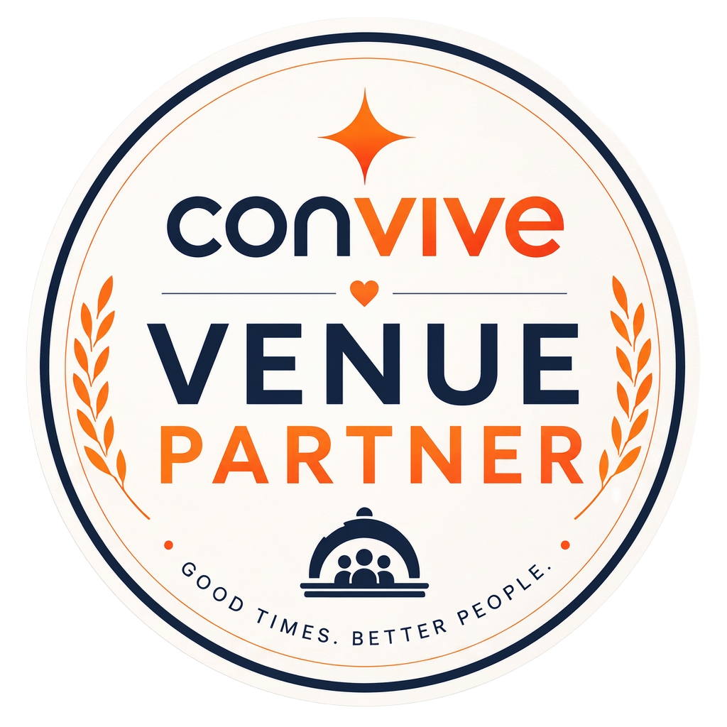 Convive venue partner badge sticker